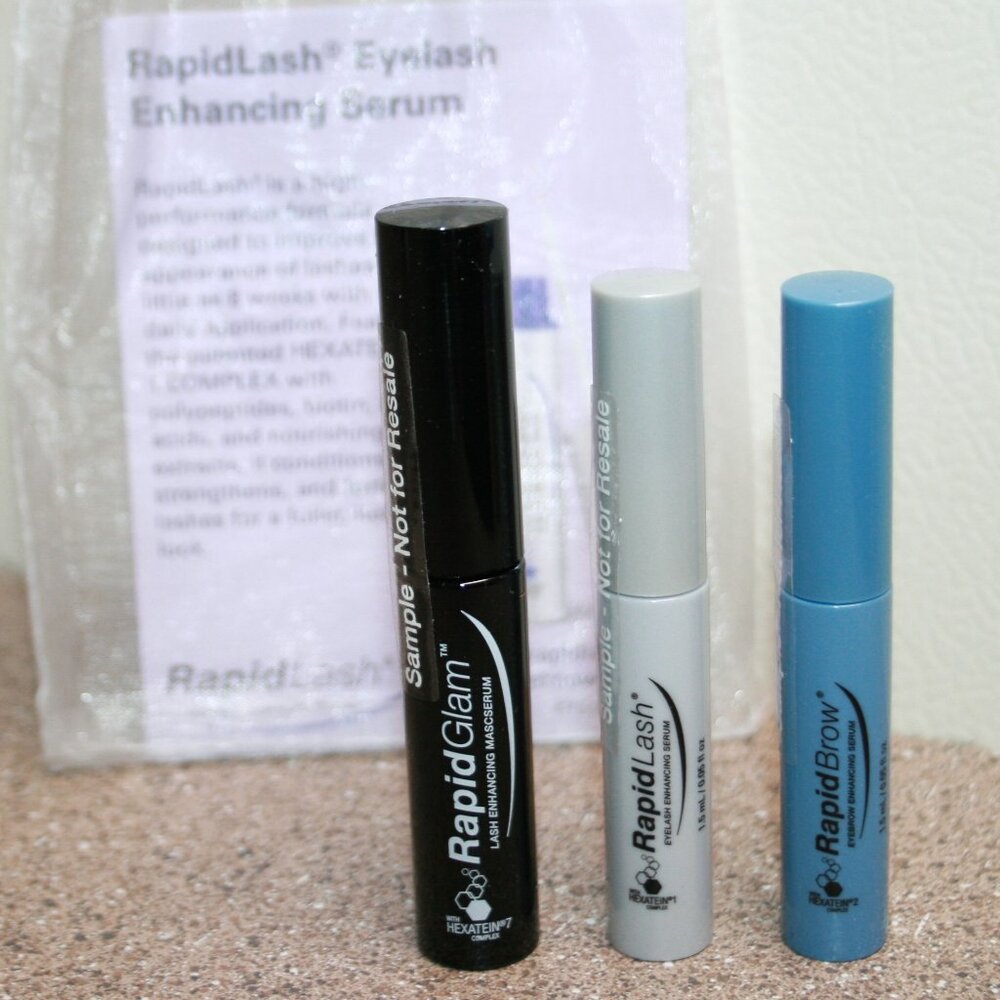 Rapid Lash Travel Size Mini Set RapidLash / RapidBrow/ RapidGlam Mascara eyelash